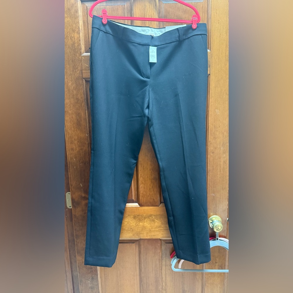 Ann Taylor Black Dress Pants Slim Fit
